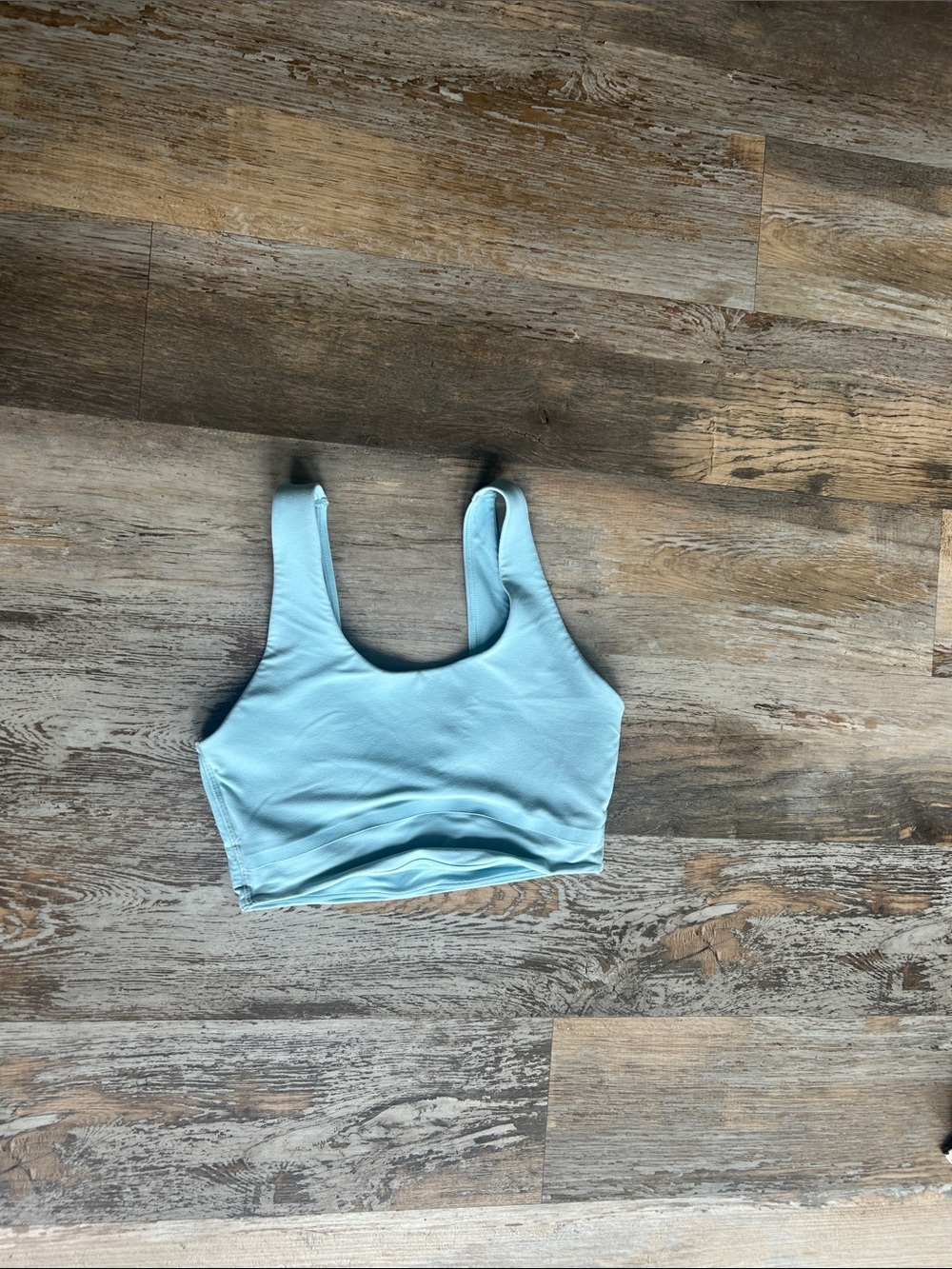 Target Light Blue Women's Scoop Neck Crop Tank